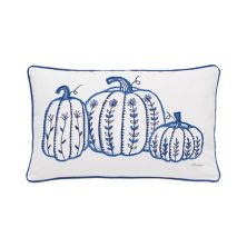 Осенняя декоративная подушка C&F Home Blue Harvest Pumpkins C&F Home