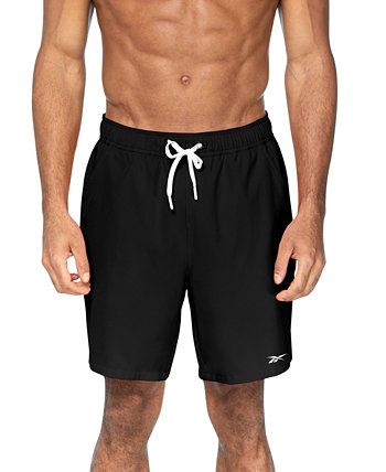 Мужские быстросохнущие плавки-шорты Core Volley, эластичные в четырех направлениях, 9 дюймов Reebok