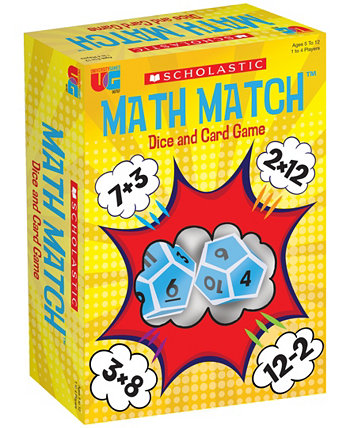 Scholastic - математические игры в кости и карты University Games