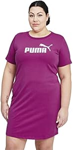 PUMA Women's Essentials Slim Tee Dress (Available in Plus Sizes) PUMA