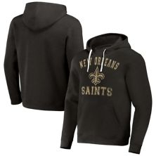 Мужская коллекция NFL x Darius Rucker от Fanatics, черный пуловер с капюшоном New Orleans Saints Coaches NFL x Darius Rucker Collection by Fanatics