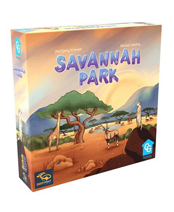 Семейная стратегическая настольная игра Savannah Park, 190 деталей Capstone Games