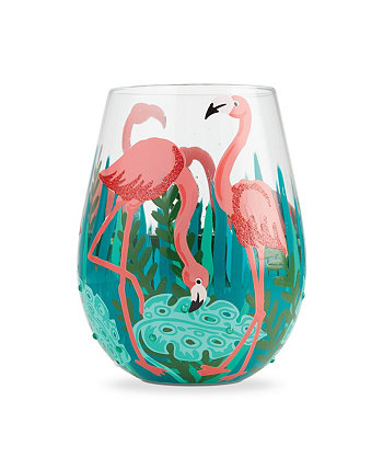Бокал для вина LOLITA Fancy Flamingo Stemless Enesco