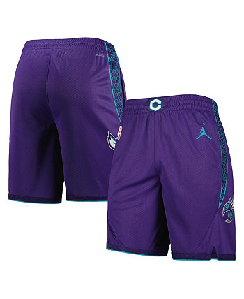 Мужские фиолетовые шорты Charlotte Hornets 2022/2023 Statement Edition Swingman Performance Jordan