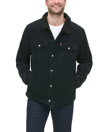 Мужская вельветовая куртка Trucker с флисовой подкладкой Levi's®