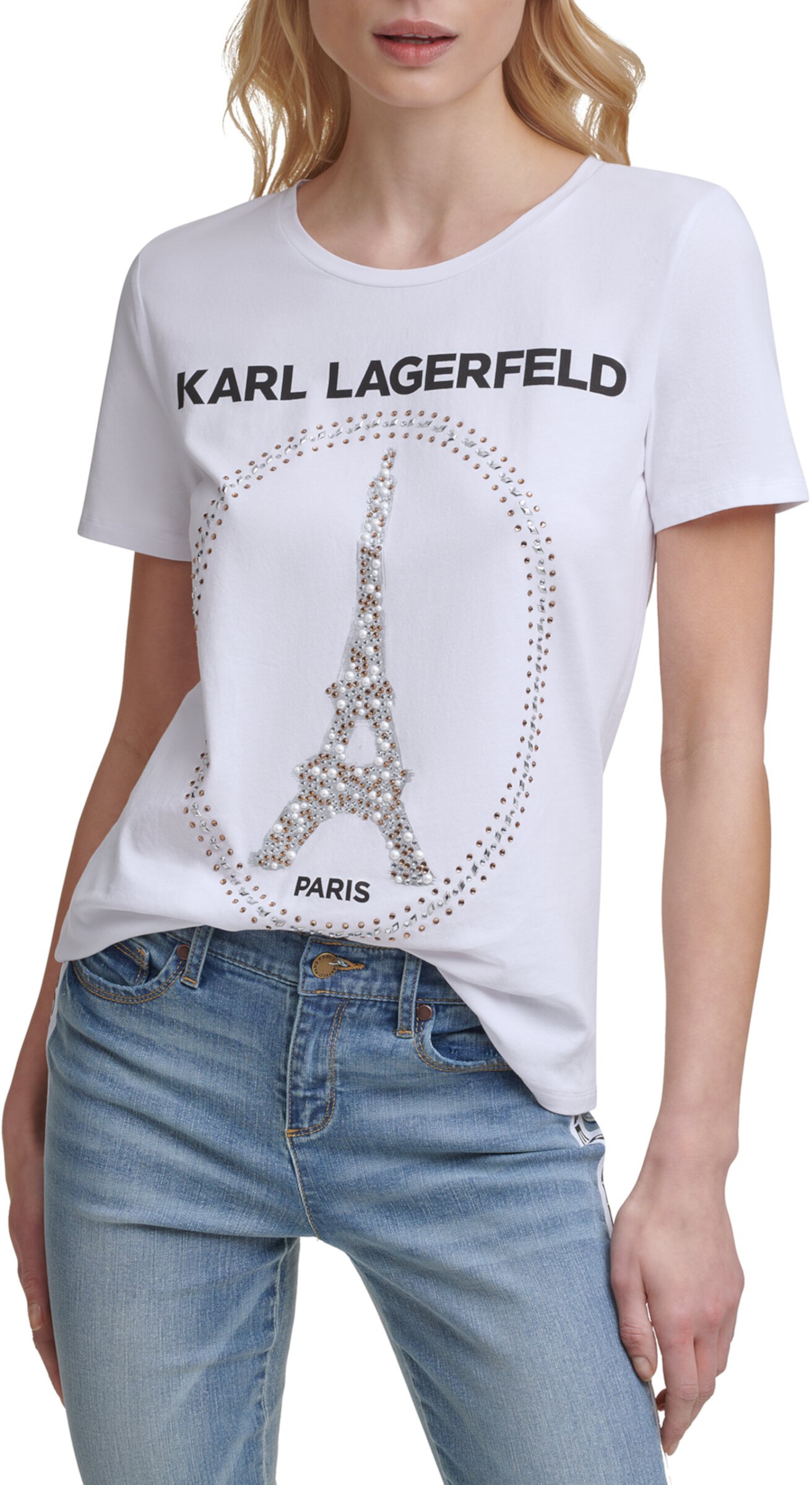 Бусина Эйфелева с Кругом Karl Lagerfeld Paris