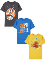 Boys Sports Graphic Tee 3-Pack The Children`s Place