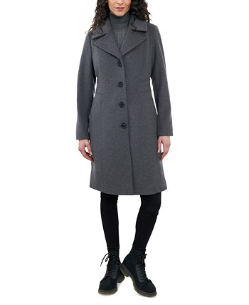 Женское однобортное полушерстяное пальто, созданное для Macy's Anne Klein