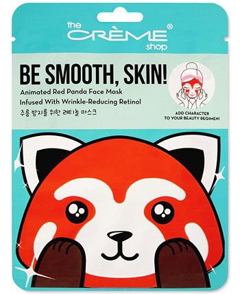 Будь гладкой, кожа! Анимированная маска для лица красной панды The Creme Shop