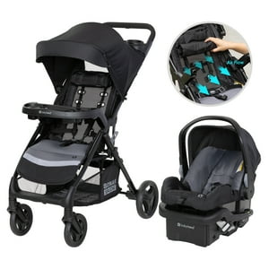 Baby Trend Sonar Seasons Travel System with EZ-Lift™ 35 Infant Car Seat - Journey Black - Black Visit the Baby Trend Store