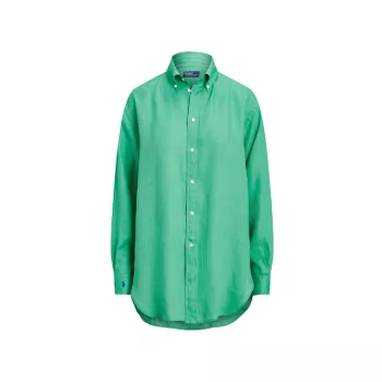 Oversized Linen Shirt Polo Ralph Lauren