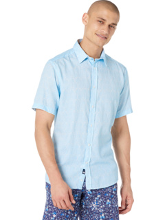Рубашка из смесового хлопка с короткими рукавами Champlain Benson