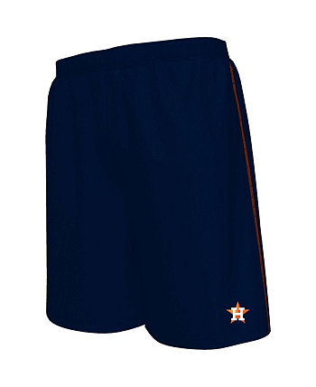 Мужские темно-синие шорты Houston Astros Big Tall Mesh Majestic