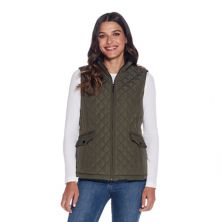 Women's Weathercast Plush Lined Quilted Vest Weathercast