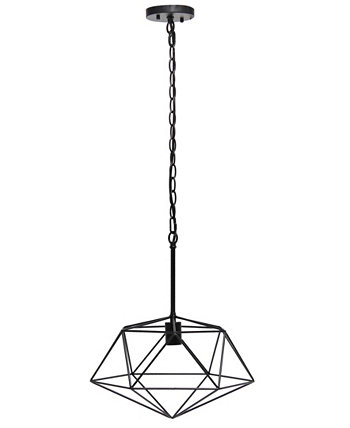 1 светильник, 16 дюймов, современный подвесной потолочный подвесной светильник Paragon из металлической проволоки All The Rages
