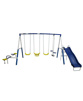 Playground Galore 6-Piece Swing Set XDP Recreation