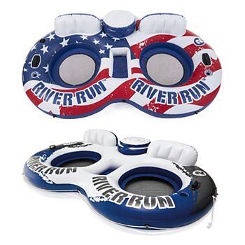 Надувная игрушка для бассейна Intex American Flag 2 Person Float & River Run II 2 Person Float Intex