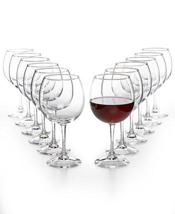 12-шт. Набор бокалов для красного вина, созданный для Macy's Martha Stewart Collection