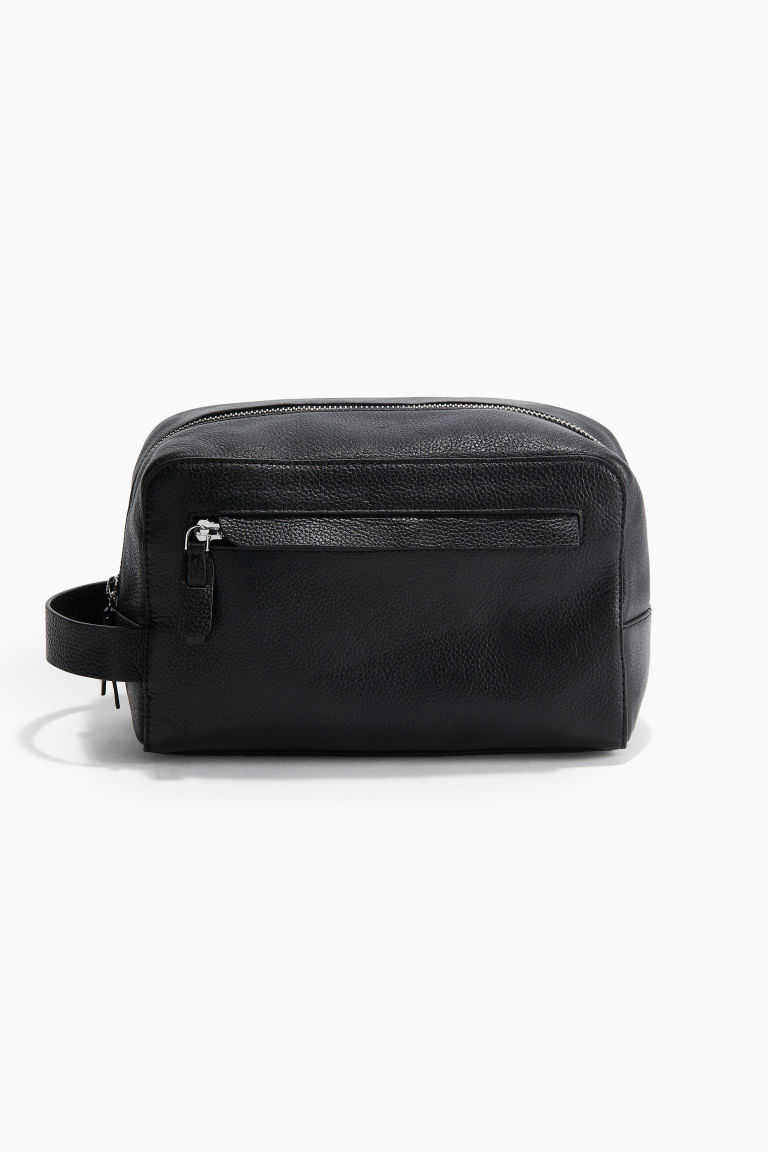 Leather Toiletry Bag H&M