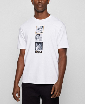 Мужская футболка с графикой Мухаммеда Али BOSS BOSS Hugo Boss