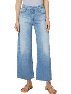 Saige High Rise Straight Wide Leg Jeans AG Jeans