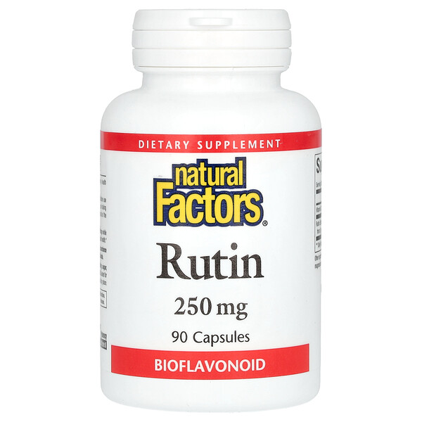 Рутин - 250 мг - 90 капсул - Natural Factors Natural Factors
