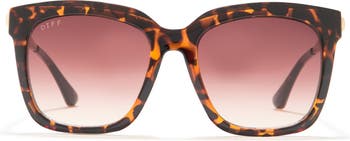 Квадратные солнцезащитные очки Хейли 54 мм DIFF