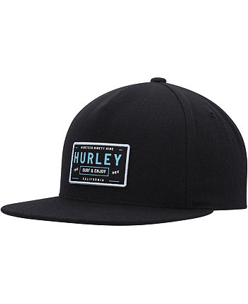 Мужская черная бейсболка Bixby Snapback Hurley