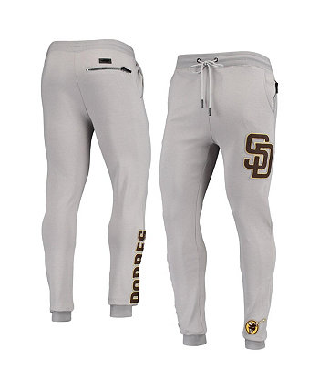 Мужские серые брюки-джоггеры с логотипом San Diego Padres Pro Standard