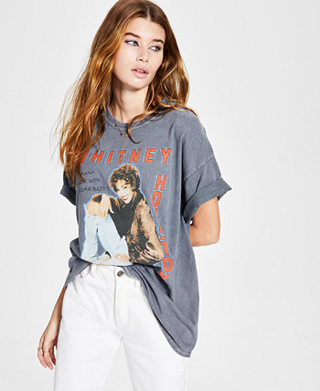 Женская хлопковая футболка Whitney с графическим принтом Junk Food