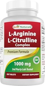 Best Naturals Arginine Citruline Complex 1000 Mg 120 Tablets Best Naturals