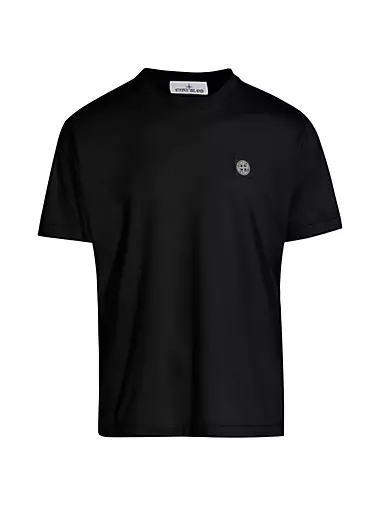 Cotton Crewneck T-Shirt Stone Island