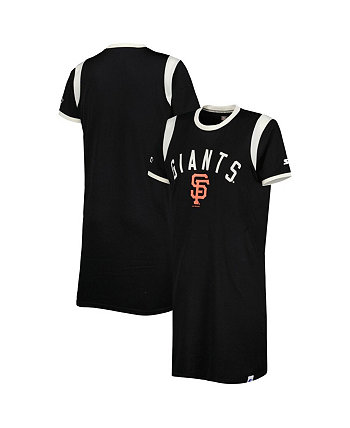 Женское черное платье-кроссовки San Francisco Giants Playoff Starter