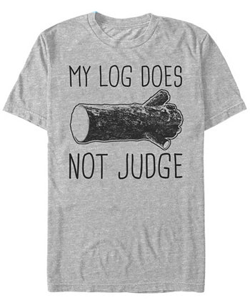 Мужская футболка My Log не судит с коротким рукавом Twin Peaks