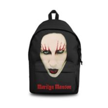 Marilyn Manson Daypack - Red Lips Rocksax