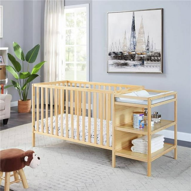 Suite Bebe Palmer Crib & Changer Combo, Baby, Natural Suite Bebe