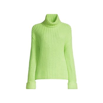 Vida Chunky Turtleneck Shaker Sweater 525 America