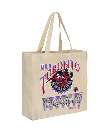 Женская большая сумка Toronto Raptors с потертым рисунком Mitchell & Ness