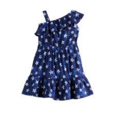 Baby & Toddler Girl Jumping Beans® Ruffle Tiered One-Shoulder Dress Jumping Beans