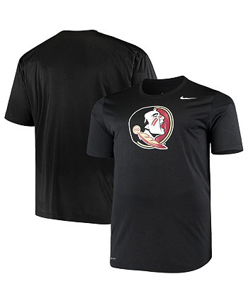 Мужская черная футболка с логотипом Florida State Seminoles Big and Tall Legend Primary Nike