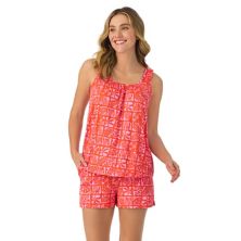 Women's Cuddl Duds® Cozy Pajama Tank And Pajama Shorts Set Cuddl Duds