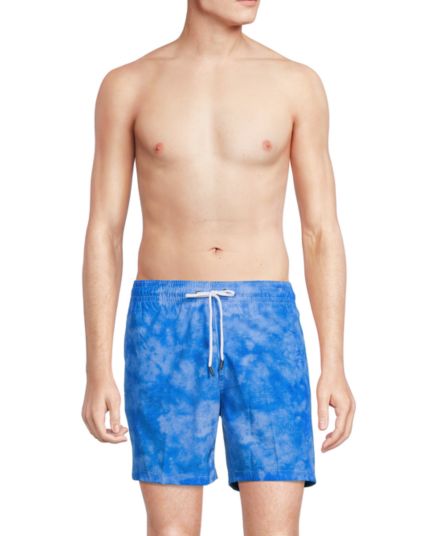Купальные шорты с принтом тай-дай Trunks Surf + Swim