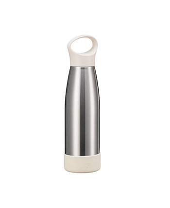 Бутылка для воды из нержавеющей стали с вакуумной изоляцией и силиконовым основанием и крышкой с ручкой Fenger