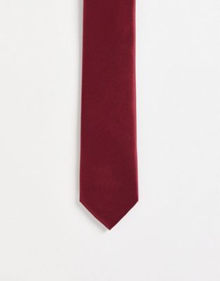 Красный однотонный атласный галстук Gianni Feraud Gianni Feraud