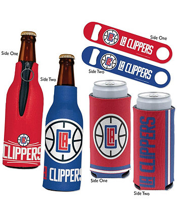 Набор из трех предметов: холодильник для банок и открывалка для бутылок LA Clippers Wincraft