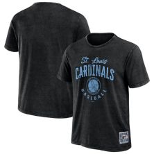 Men's Darius Rucker Collection by Fanatics Black St. Louis Cardinals Cooperstown Collection Washed T-Shirt Darius Rucker Collection by Fanatics