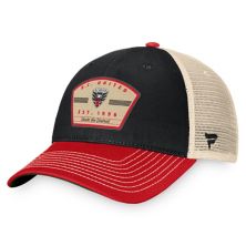 Мужская регулируемая кепка Fanatics черного цвета с логотипом DC United Archer Trucker Unbranded