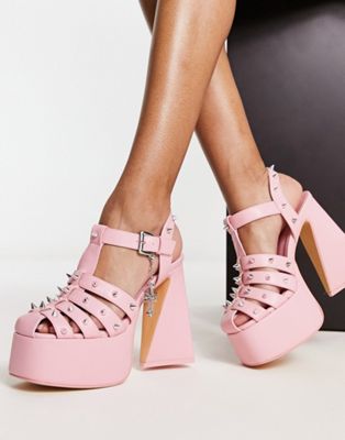 Розовые сандалии на платформе KOI Angel Mist Koi Footwear