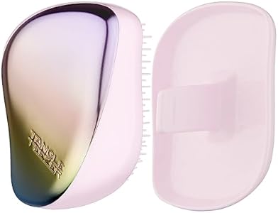 Tangle Teezer Compact styler detangling hairbrush, rose gold black, 1 Gram Tangle Teezer