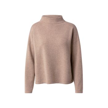 Wool-Cashmere Mock Turtleneck Sweater Akris punto